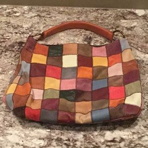 Lucky Brand Patchwork Hobo